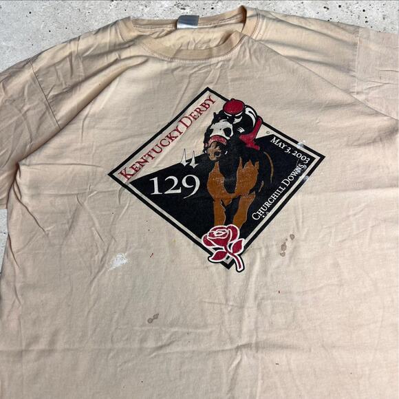 Other - 2000's Kentucky Derby Graphic Tee Size L